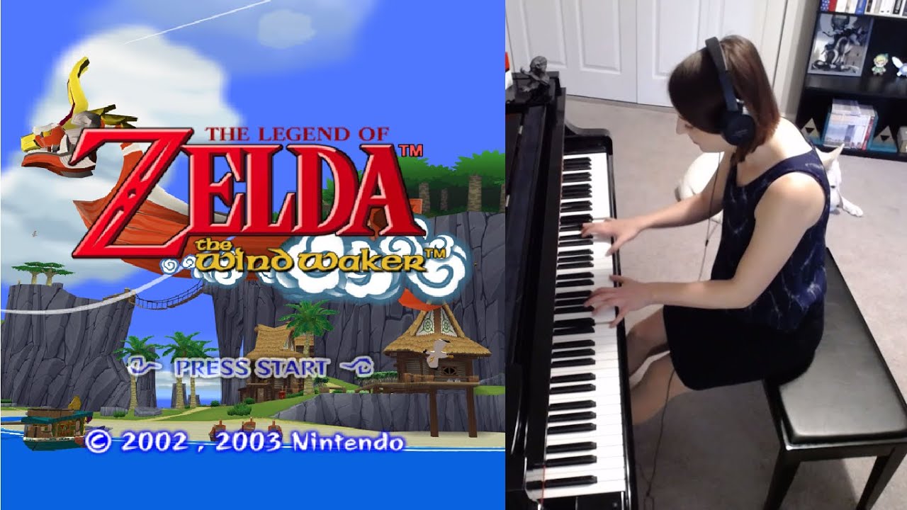 Zelda: The Windwaker - The Great Sea / Ocean Theme - Piano Cover