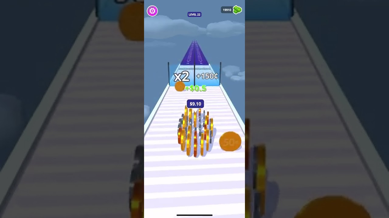 Money Rush Game: Max Levels Gameplay (iOS & Android)