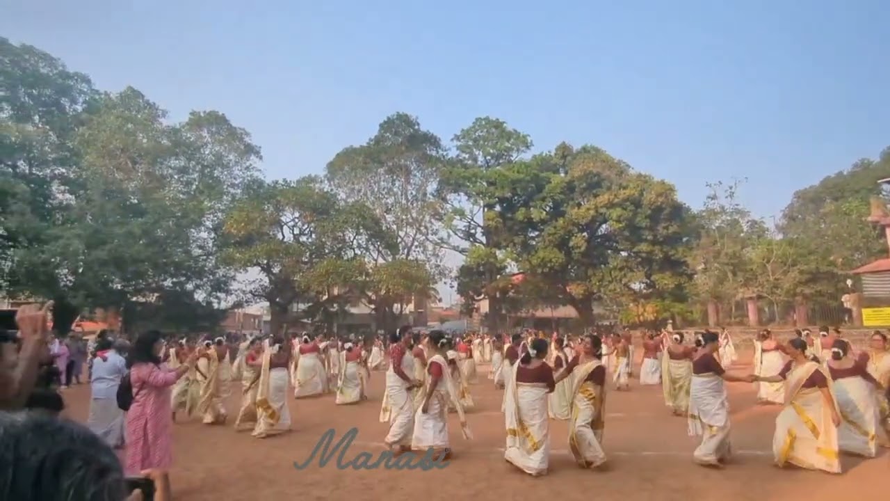 മെഗാ തിരുവാതിര സി.എം.എസ്.എൽ.പി.എസ് ഊരകം ❤️😍🌹