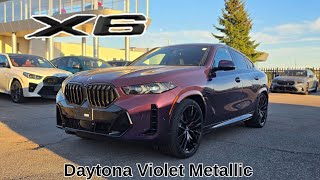 FIRST LOOK! 2027 BMW X6 xDrive40i Individual Daytona Violet Metallic on Black #bmw #x6 #g06