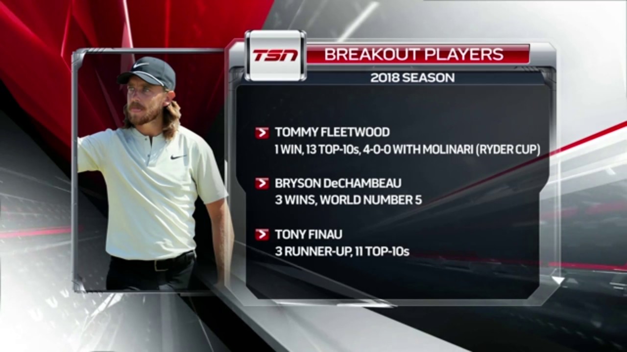Breakout players on the PGA Tour in 2018