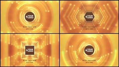 Audio React Tunnel Music Visualizer | Download After Effects template