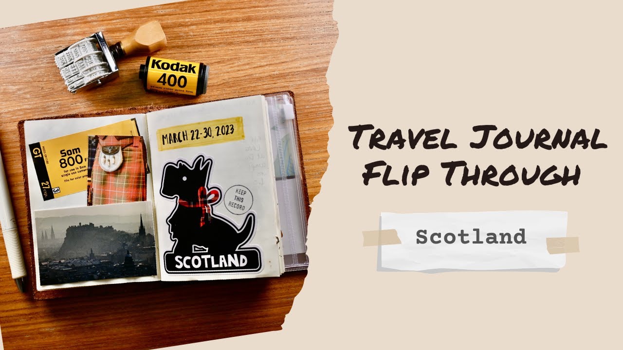 Traveler's Notebook | Passport Flip Through