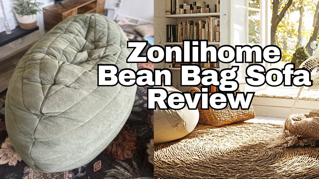 This Giant Bean Bag Chair Changed Our Family Game - YouTube