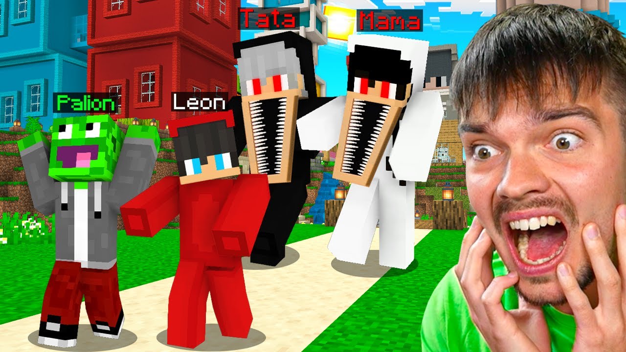 WKURZENI RODZICE CHCĄ NAS DOPAŚC w Minecraft!