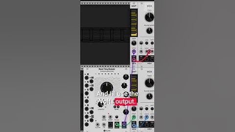 A simple ambient patch 🚀 #vcvrack #modularsynth