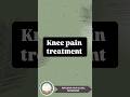 Knee pain treatment without surgery