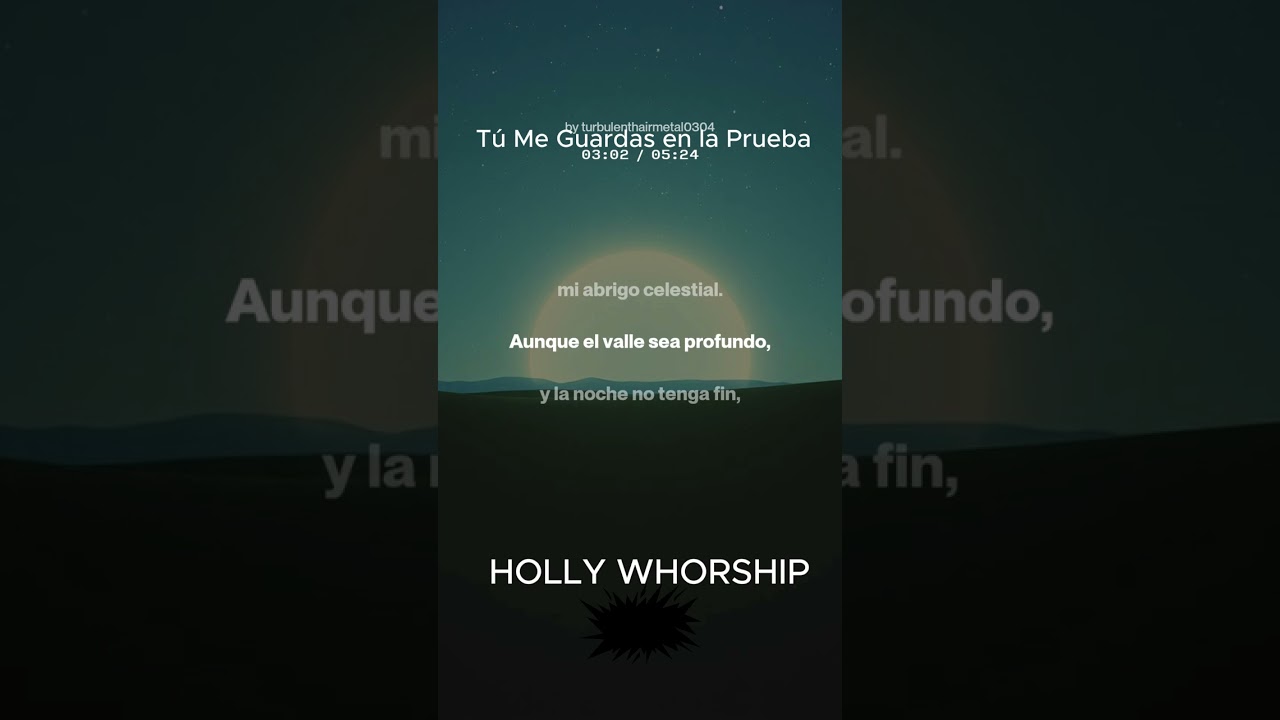 Tú Me Guardas en la Prueba