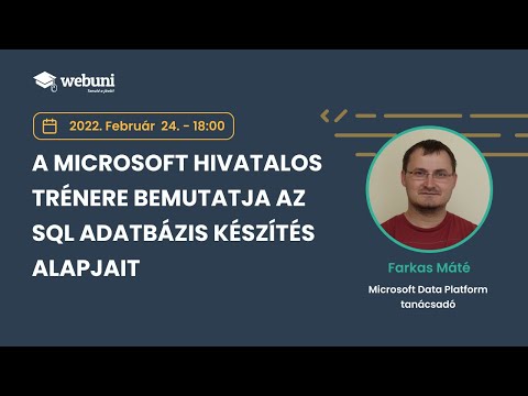 Videó: Mi az a fő adatbázis az SQL Serverben?