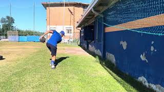 Med ball - Front facing alternating MB side toss