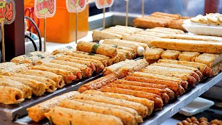 Amazing skill to make handmade fish cakes that have protected the market for 30 years!!