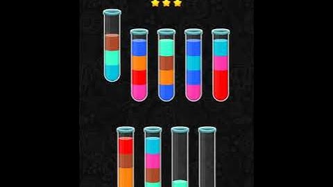 Color Water Sort 3D level 45 | Gameplay Mobile Games