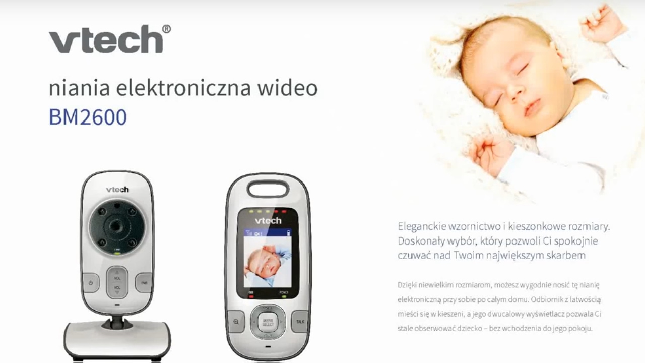 Sing-Pour Moniteur vidéo pour bébé Vtech BM2600 et VM312