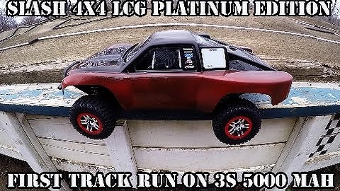 Slash Platinum Edition First Track Run - R/C Arsenal