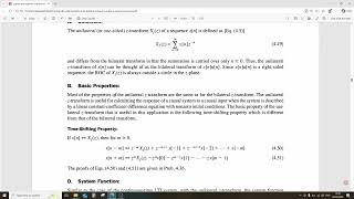 سلسلة مقدمة الى مادة Signals درس 53 (Unilateral z-Transform)