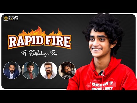 Rapid Fire with Salaar Child Actor Karthikeya Dev Exclusive Interview | Jr NTR, Prabhas, Mahesh Babu