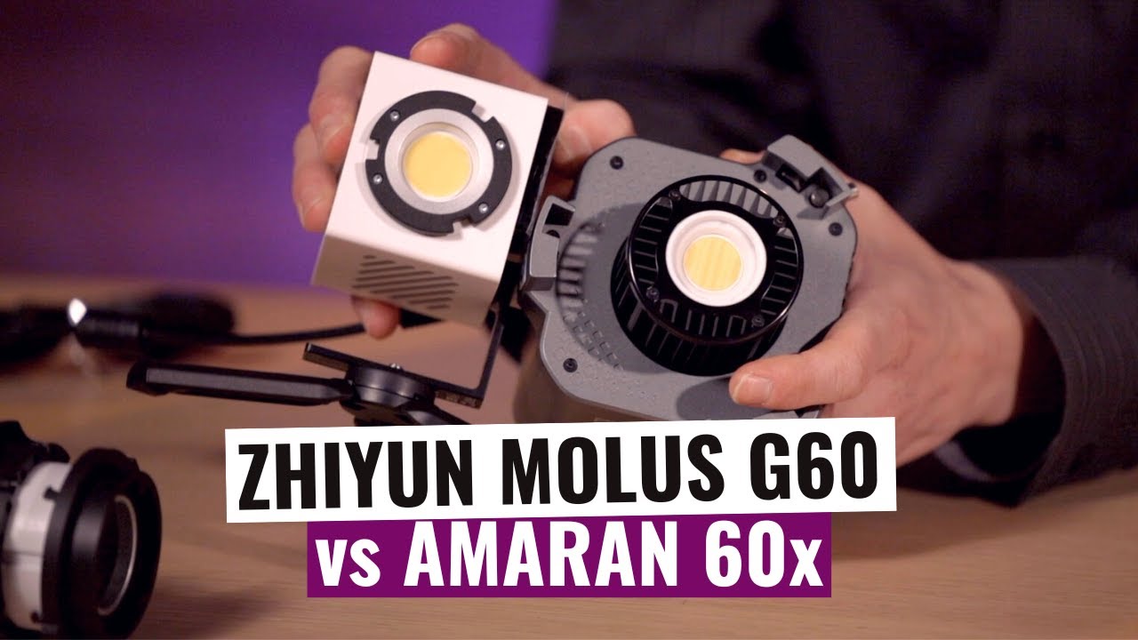 Zhiyun Molus G60 vs Amaran COB 60x - YouTube