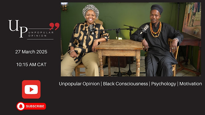 Unpopular Opinion | Black Consciousness | Psychology | Motivation | Poetry | Spiritual Initiation