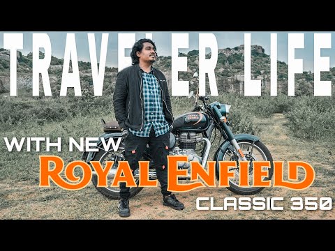 TRAVELER LIFE |WITH| New Royal Enfield Classic 350 Review #newroyalenfieldreview #newclassicreview