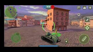War Machine Tank Battle Game Play.  Online multiplayer screenshot 2