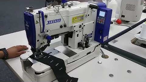 THOR RE-781F-D Lockstitch Industrial Button Hole Sewing Machine