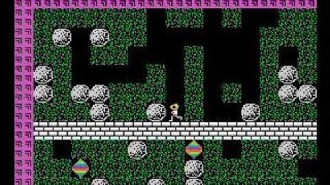 Boulder Dash - ColecoVision - Archive Gameplay 🎮