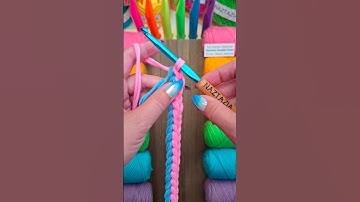 Crochet Double Cord #shorts