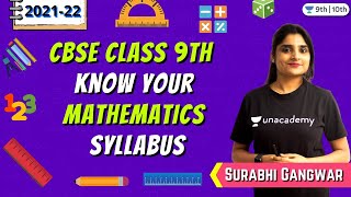 Know Your Mathematics Syllabus | Class 9 | Unacademy Class 9 & 10 | Surabhi Gangwar