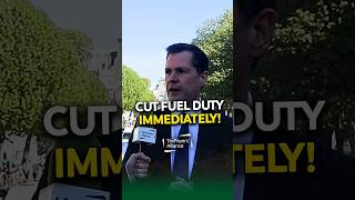 "We would not hike fuel duty" - Reform UK's Shadow Chancellor Robert Jenrick outlines his plans