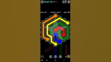How To Solve Flow Free Hexes 7x7 Mania Level 18 Board Walk Through Solution Walkthrough
