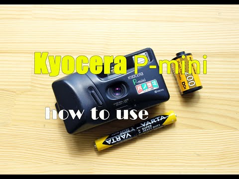 Kyocera P mini Full Setup — Film, Battery & Sample Photos - YouTube