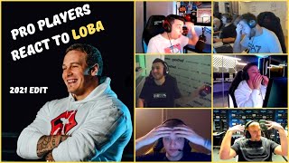 PRO PLAYERS REACTION TO LOBANJICA.