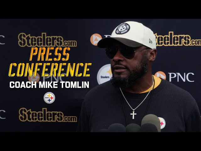 Coach Mike Tomlin on the Steelers 53-man roster and more