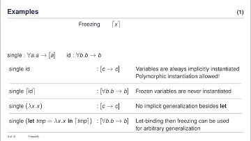 FreezeML - Complete and Easy Type Inference for First Class Polymorphism