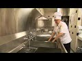 Proper Use of Sinks in Large Food Production Kitchens