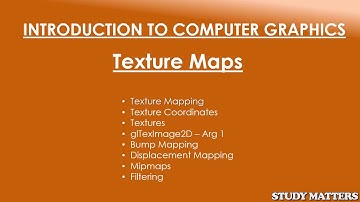 Texture | Intro to Computer Graphics