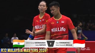Dejan Ferdinansyah/Gloria Emanuelle vs Satish Kumar/Aadya Variyath  || R32 Malaysia Masters 2024