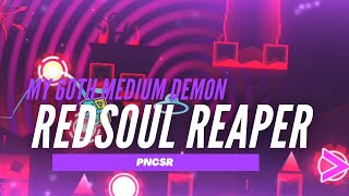 My 60Th Medium Demon Redsoul Reaper By Pncsr 100% Geometry Dash
