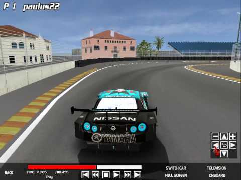 Hatsune Top Secret Miku Nissan R35 GTR SGT500 GTR2 Simulation Time 1:58 ...