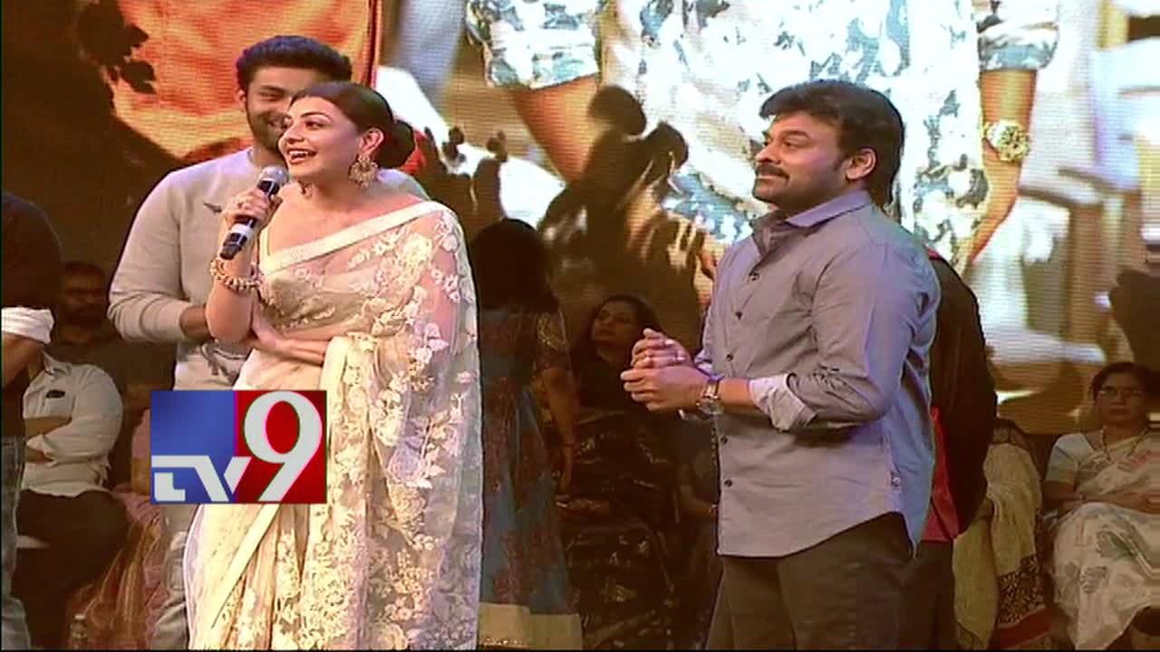 Kajal Aggerwal Boobs Press Video Download - Actress Kajal Aggarwal speaks@ Khaidi No 150 Pre Release Event - TV9 -  YouTube