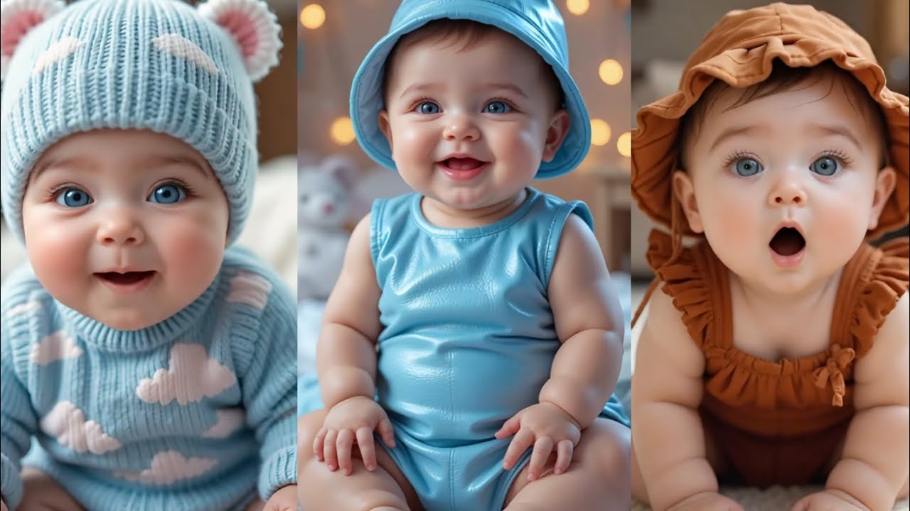 Cute baby laughing & talking for the first time | Our baby new cute ...