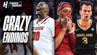 ALL THE CRAZY ENDINGS from 2024 March Madness