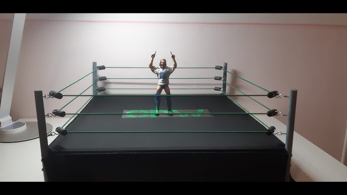 Figures Toy Company Premium Metal Real Scale Wrestling Ring for