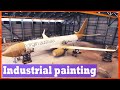 Airless Painting Process | Timelapse Painting of an Airplane!