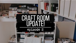 Craft Room/Office Makeover UPDATE &amp; TOUR | Episode 2