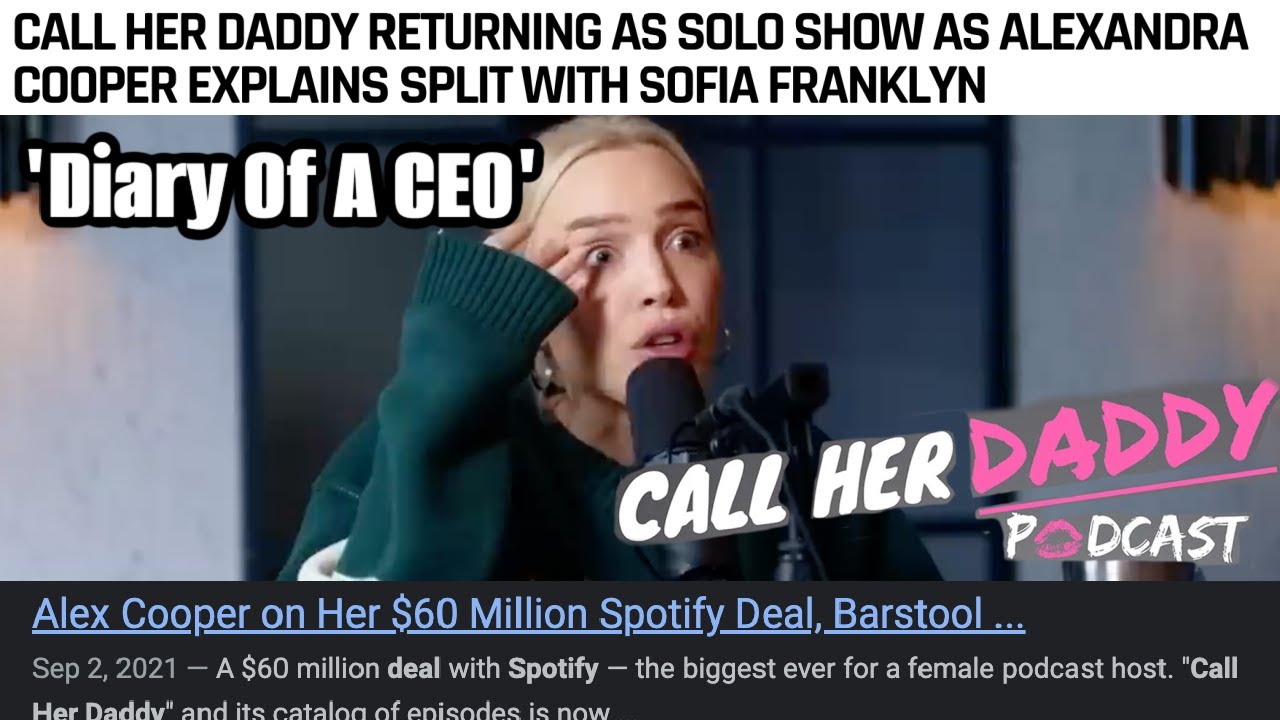 Alex Cooper Reveals What REALLY Happened Behind The Scenes Of 'Call Her