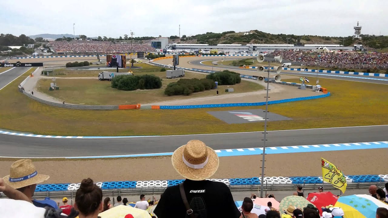 GP Jerez 2015 pelousse