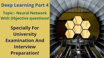 Deep Learning topic Neural Network| neural network for university exam with mcq questions|for AKTU