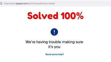 How to Fix Paypal Sorry We Couldn