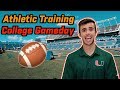 COLLEGE GAMEDAY [UM VS UF] AS AN ATHLETIC TRAINING STUDENT